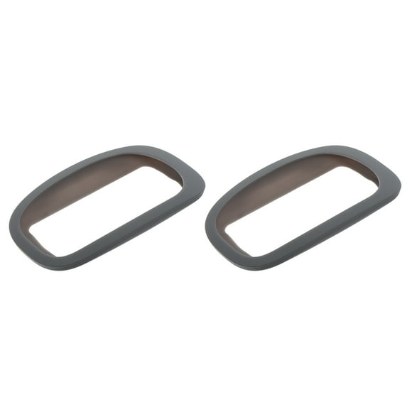 Unique Bargains Silicone Mouse Cover Protective Skin for Mouse 1 and 2, Anti Drop and Wear Resistant Case Gray 2 Pcs