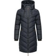 thumbnail image 5 of Marikoo Women's Winter Coat with Hood - Quilted, Long Puffer Jacket - Thigh-Length - Armasa, 5 of 9