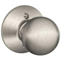 Orbit Knob Non-Turning Lock, Satin Nickel (F170 ORB 619)