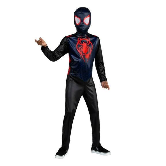 Boys' Marvel Miles Morales Spider-Man Costume by Jazwares - Size Medium