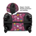 thumbnail image 5 of Wukai Summer Flamingo Elastic Luggage Cover: Personalized Protection for Your Suitcase - Fits 19~29-inch, Washable & Durable Travel Companion-Large, 5 of 8