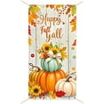thumbnail image 5 of It’s Fall Y’all Door Cover Thanksgiving Backdrop Pumpkin Sunflower Baby Cow 71x35 Inch Cute Autumn Banner for Porch Wall Decor Fall Farm Party Photo Booth Props, 5 of 6