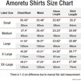 thumbnail image 3 of Women's Fashion Long Sleeve V Neck T Shirts Basic Tee Tops, 3 of 3