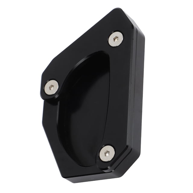 Placa Extensora De Soporte, Antideformación, Resistente Al Color, Almohadilla De Extensión De Soporte Lateral De aleación De Aluminio Estable Y Fuerte Para Motocicleta