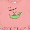 thumbnail image 4 of Inktastic Sweet Pea Girls Toddler Dress, 4 of 5