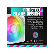 CoolerMaster MasterLiquid 360 Atmos White ARGB Close-Loop AIO Liquid Cooler