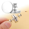 thumbnail image 1 of Oliegs Dispositif de Fermeture de Rideau Auto-Adhésif Clips de Rideau Solides Adaptés pour Salles de Douche Intérieures Extérieures Chambres Etc. pour Garder les Rideaux Fermés., 1 of 5