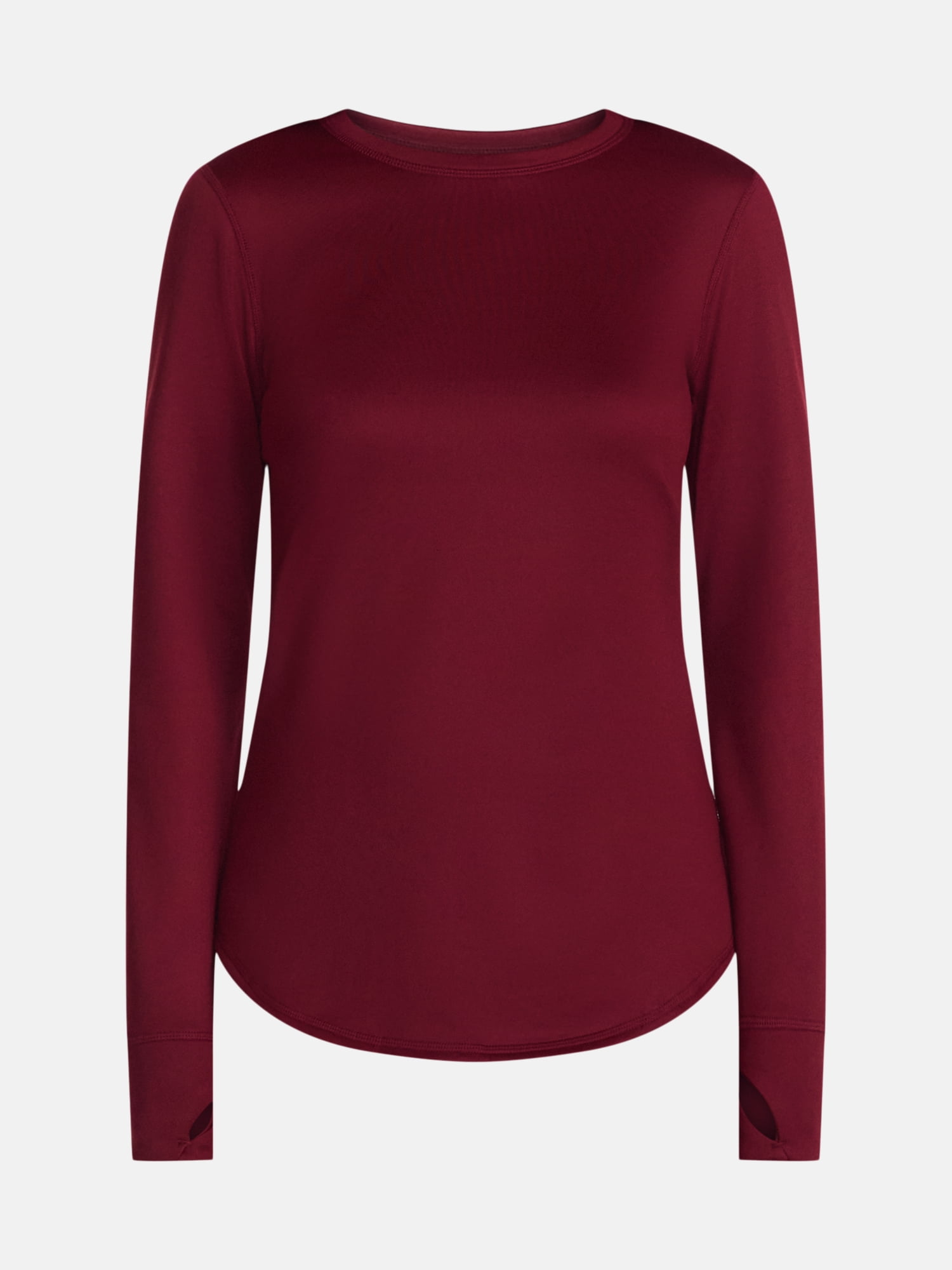 ClimateRight by Cuddl Duds Women's Warmer Crewneck Thermal Base Layer Thermal Top, Sizes XS-4X