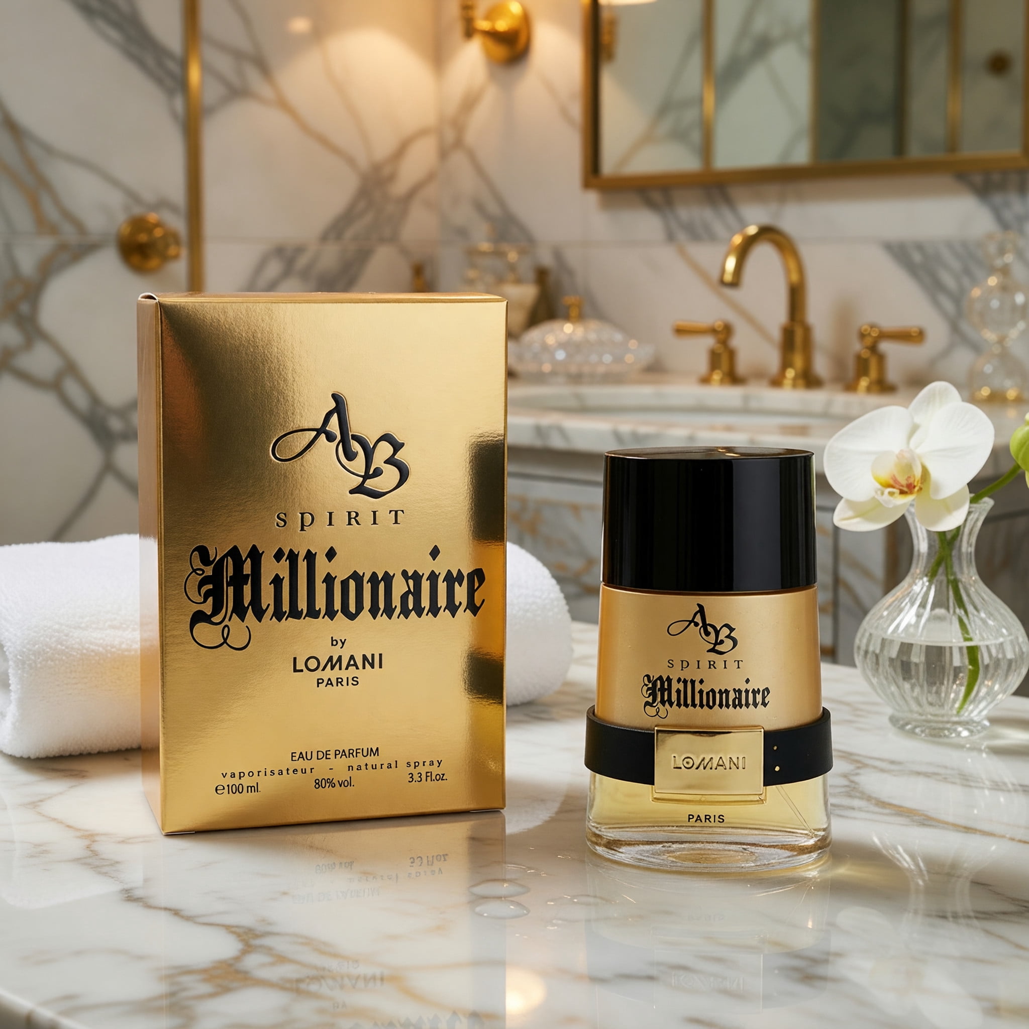 Lomani AB Spirit Millionaire Men's Woody Cologne - 3.3 oz EDP