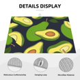 thumbnail image 3 of Fotbe Fresh Avocado Alfombrilla de Secado para Cocina con Estampado, 18x24 Pulgadas, 3 of 7