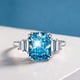 thumbnail image 4 of Anillo de compromiso de boda de joyería azul, 4 of 7