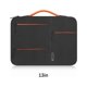 thumbnail image 5 of Qarigey Bolsa para portátil, organizador electrónico, funda Universal a prueba de golpes, resistente al agua, con asa para viaje de negocios Bolsas de mensajero y de hombro Negro 13 pulgadas, 5 of 6