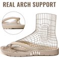 thumbnail image 3 of FootRelief Women's Supportive Thong Sandals, Comfortable Beach Slides for Foot Wellness, 3 of 13