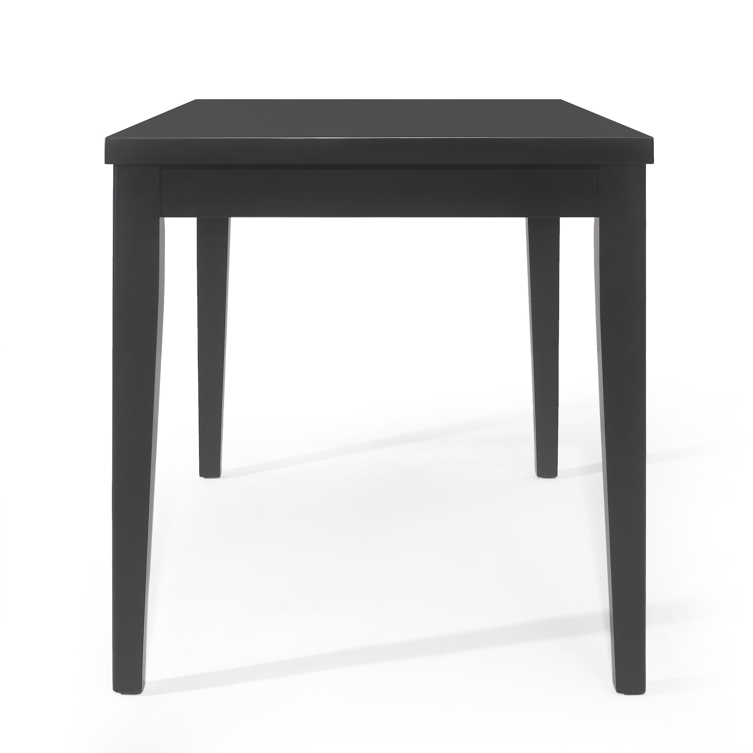 Noble House Woodbine Wood Counter Height Dining Table, Antique Black