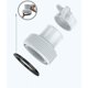 thumbnail image 5 of Adaptador de manguera tipo B para bombas, paquete de 2, adaptador de manguera de piscina para accesorios de 1,5" y 1,25",, 5 of 5