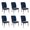 Blue, variant on AFO Upholstered Dining Chairs Set of 2, Modern Fabric Kitchen Side Chairs with Solid Wood Legs,for Home, Restaurant or Cafe, Beige