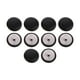 thumbnail image 2 of 2x Botones de Vástago Cubiertos de material cuero Artificial Botones de Negros para de Ropa O Manualidades, 10 Piezas Hugo Botones redondos de costura de 25 mm, 2 of 7