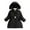 Black, variant on Girls Winter Coat Baby Winter Coat with Hooded Toddler Boys Girls Puffer Jackets Pink,Size for 7-8 Years