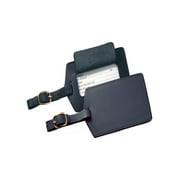 Luggage Tag Travel ID with Privacy Flap in Genuine Leather