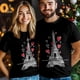 thumbnail image 3 of Camisetas casuales de manga corta con estampado de amor para hombre, camisetas gráficas para el Día de San Valentín, 3 of 8