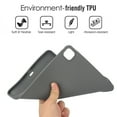 thumbnail image 3 of for iPad Pro 11 2022/2021/2020 Frosted Case, Slim Fit Lightweight Design Matte TPU Rubber Soft Skin Silicone Shockproof Protective Back Case Cover for iPad Pro 11 2022/2021/2020 - Gray, 3 of 8