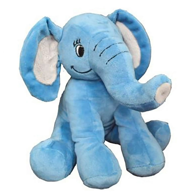 Blue elephant plush hotsell