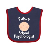 Inktastic Future School Psychologist Occupation Boys or Girls Baby Bib