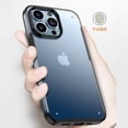 thumbnail image 5 of SaniMore for iPhone 14 Pro 6.1" 2022 Case, Wear-resistant Frosted PC Backplane & Shockproof Soft TPU Bumper Anti-fall Anti-scratch Thin Lightweight Cover for iPhone 14 Pro 6.1" 2022, Black, 5 of 9