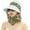 Hat-grey, variant on Women's Multifunctional UV Sun Protection Waterproof Breathable Face Neck Flip Folding Sun Hat
