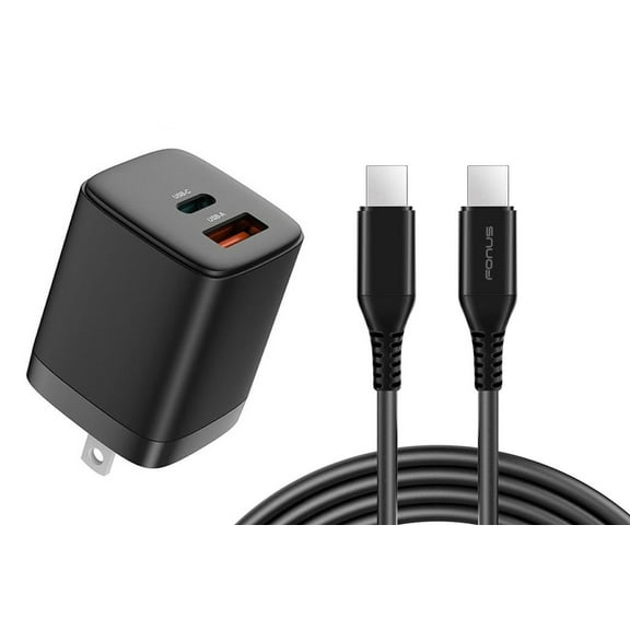 38W PD Home Charger for Kyocera DuraForce Pro 3 Phone - Fast Type-C 6ft Long Cable USB-C Power Cord QC3.0 Adapter W8O for DuraForce Pro 3 (2023) Model