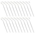thumbnail image 4 of 20 brochetas de acero inoxidable para barbacoa, reutilizables, para cocina, 4 of 7