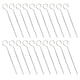 thumbnail image 5 of 20pcs Brochetas de acero inoxidable Bargadrones Bargadoras de carne Cocina Barbacovia Barbeyas Barbacoa reutilizable palitos, 5 of 5
