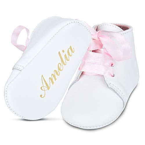BABYSHOE Personalized Baby Girl Christening Shoes Baptism Gender