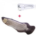 thumbnail image 1 of 50% Off! 30CM Cat Toy Simulation Fish Toy Cat Mint USB Charging Silver Arowana, 1 of 6