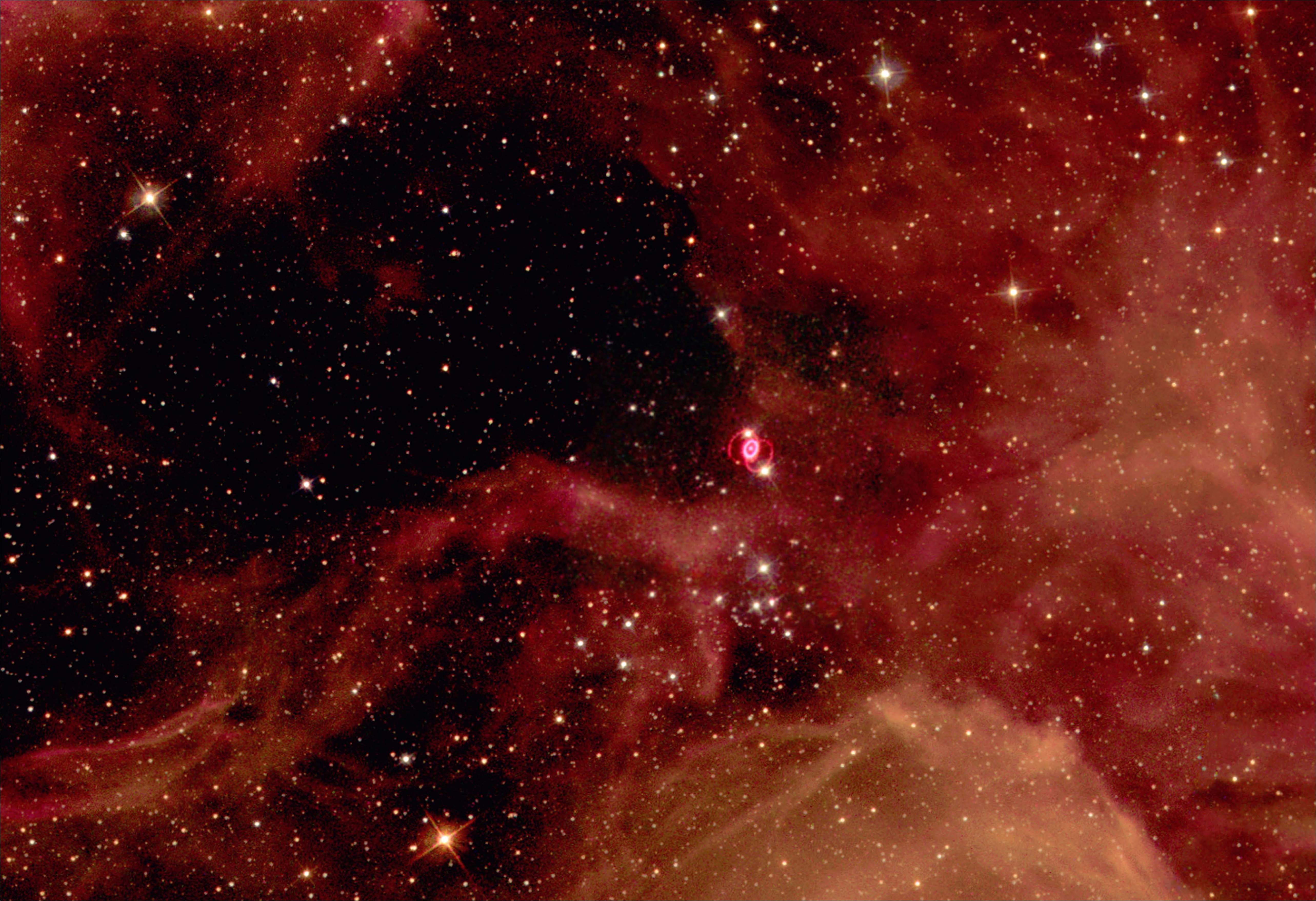 Large Magellanic Cloud SN 1987A Hi Gloss Space Poster Fine Art Print - Walmart.com - Walmart.com