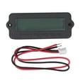 thumbnail image 2 of Battery Capacity Meter, 8-63V Lightweight Reverse Polarity Protection Cell Voltage Indicator Waterproof Shell With Cable For Lithium Batteries 24V,36V,48V, 2 of 8
