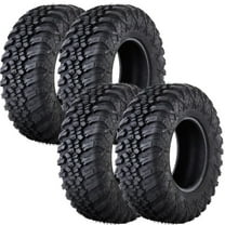Set of 4 MERXENG ATV UTV all-terrain Tires 30x10x14 8PR Radial Construction Non-Directional Tread PatternI - PAIR of 2 UTV Tires for 14 inch Rims (AT30x10R14 8PR)