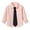 Pink, variant on AHTJRT Kids Dress Shirt Boys Girls Long Sleeve Lapel Button Down Pocket Tee Tops with Matching Tie Party Prom Wedding Beige 7-8 Years