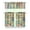Bohemian01, variant on Bohemian Vintage Kitchen Curtains Set - Ethnic Retro Tier & Valance with Rod Pocket Design
