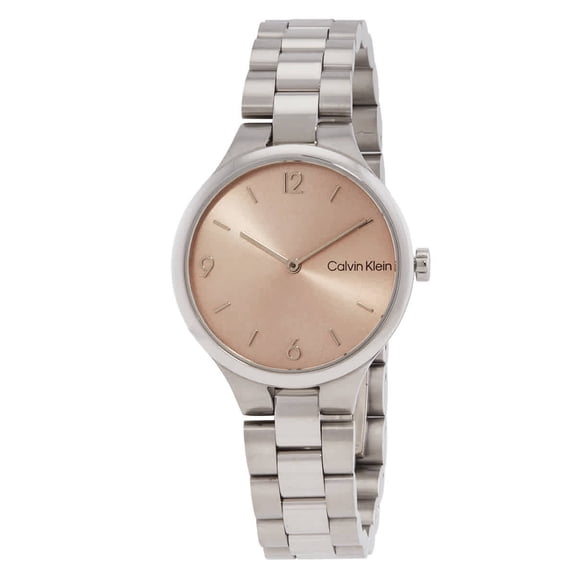 Calvin Klein Linked Women's Pink Dial Quartz Watch 25200129