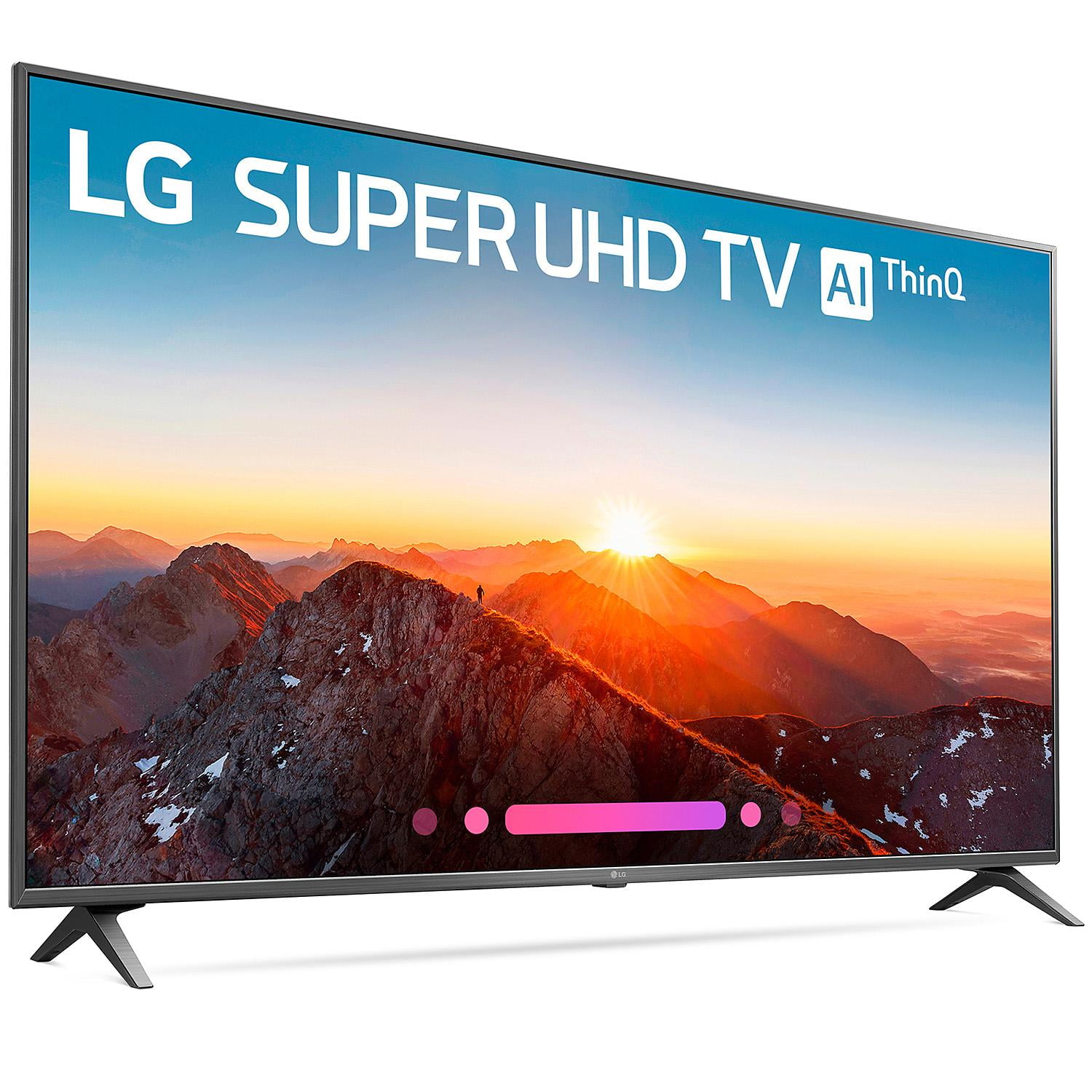 Refurbished LG 55" 4K (2160) Smart LED UHD TV (55SK8000AUB) - Walmart