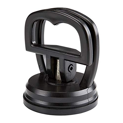 Mini Suction Cup with QuickRelease, Black, Holds 15 lb