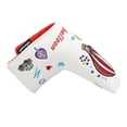thumbnail image 5 of Golf Club putter cap cover PU straight Protective Cover Magnet closed, 5 of 5