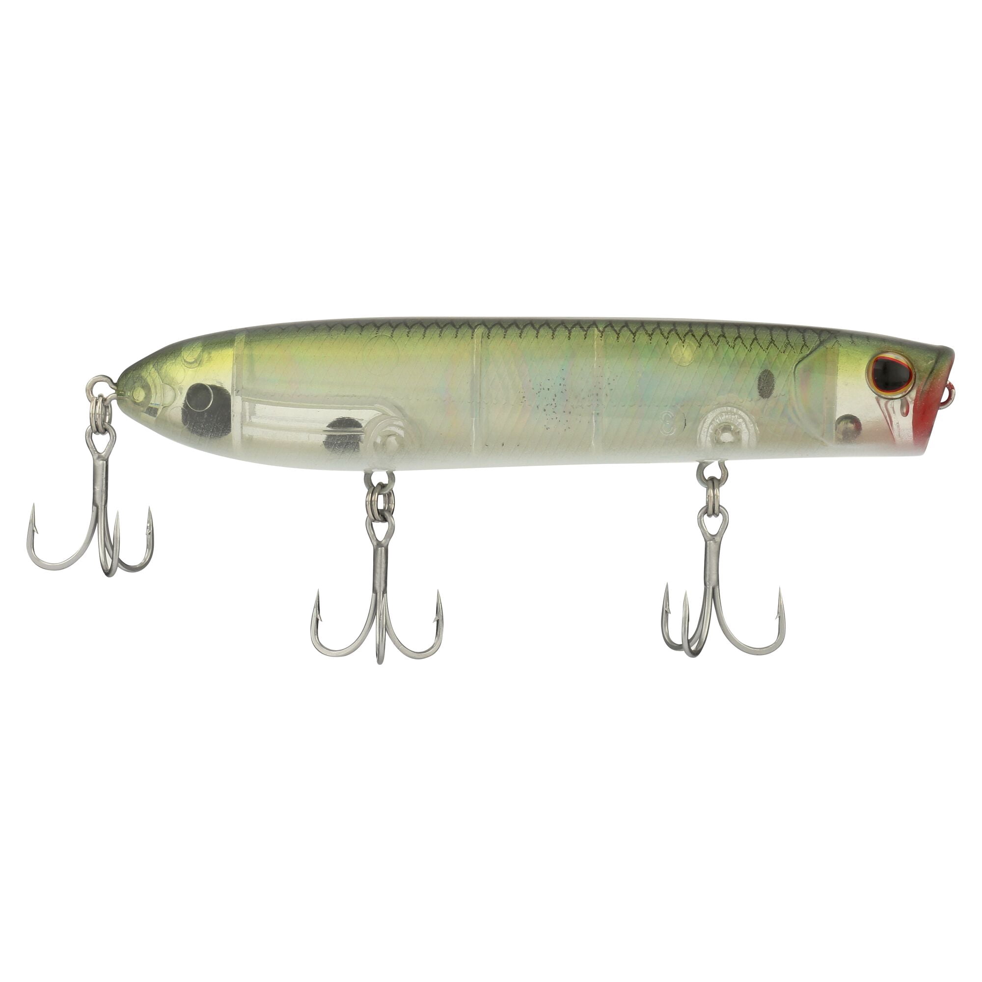 Berkley Cane Walker Saltwater, 4.3 in, Topwater Baits, HD Pilchard (1 Count)