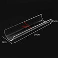 thumbnail image 3 of Cake Roll Shaping Insert Mould Thickening 30 CM U-Shaped Transparent Retainer Semicircle Pastry Baking Kitchen Tool, 3 of 9