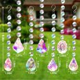 thumbnail image 2 of Wosthever Paquete de 7 colgantes de ventana de atrapasol de cristal para colgar en interiores Decoración del hogar, 2 of 6