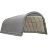 14x20x12 Round Style Shelter, Grey Cover