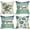 Anemone, variant on Hello Lemon Decorative Throw Pillow Covers 18 x 18 Set of 4, Spring Summer Squeeze The Day Seasonal Cushion Case Decor, Blue Plaid Stripes Farmhouse Home Decoration for Sofa Couch
