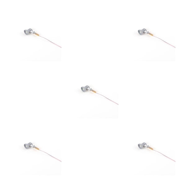 Yuarrent Lámpara de tren en miniatura, farola a escala 1:87, luz LED sencilla para parque, jardín, paisaje, decoraciones, tipo B, gris Type2 NO2 Yuarrent CBP440498