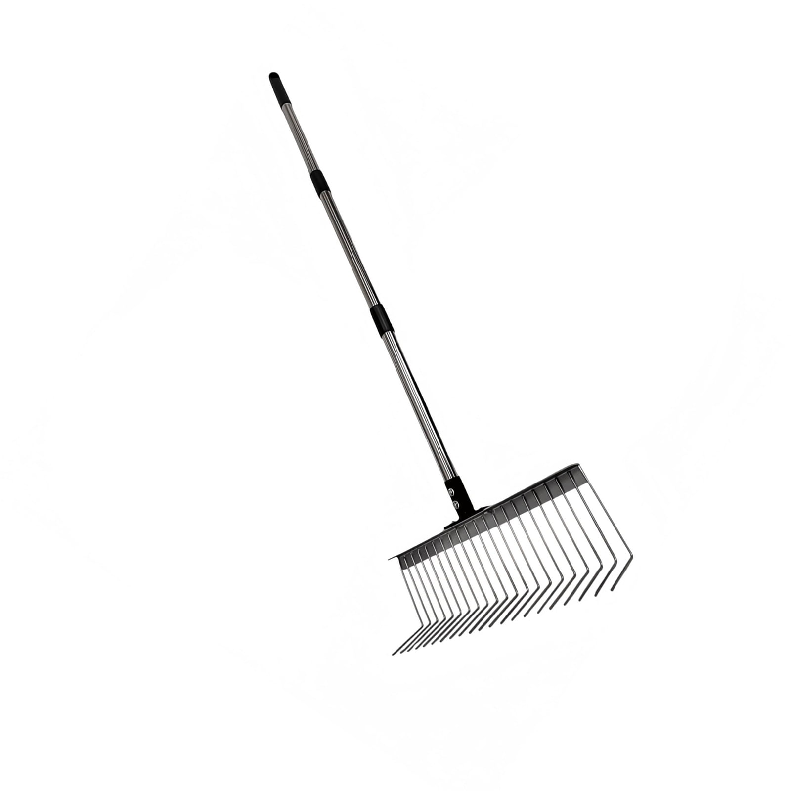 Sturdy Steel Rakes With Ergonomic Handle For Efficient GRASS Yard Debris Cleaning And Pet Waste Removal Cleaning Tool